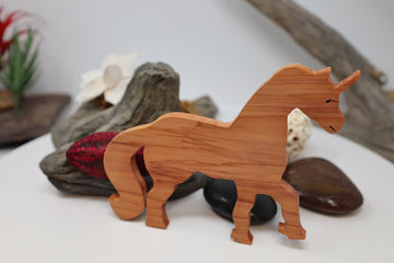 Handmade Wooden Animal Puzzle - Mama Rabbit and Baby - Montessori Toy –  Ideas Run Amok